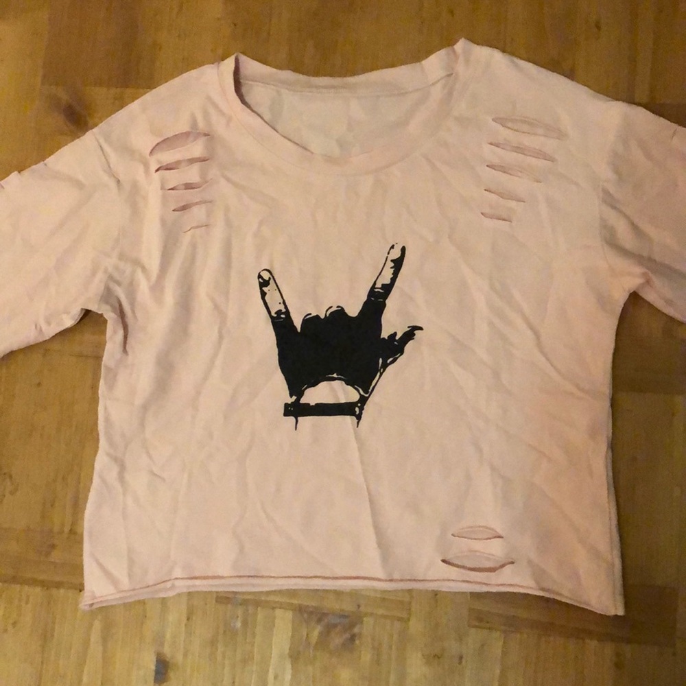 cropped t-shirt